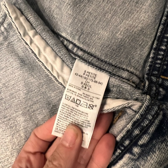 NWT puff shoulder Jean jacket - Picture 5 of 5